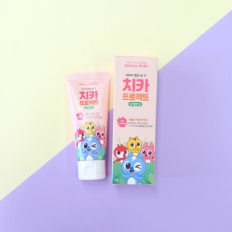 네이처벨르X미니특공대 치카 프로젝트 치약 4개